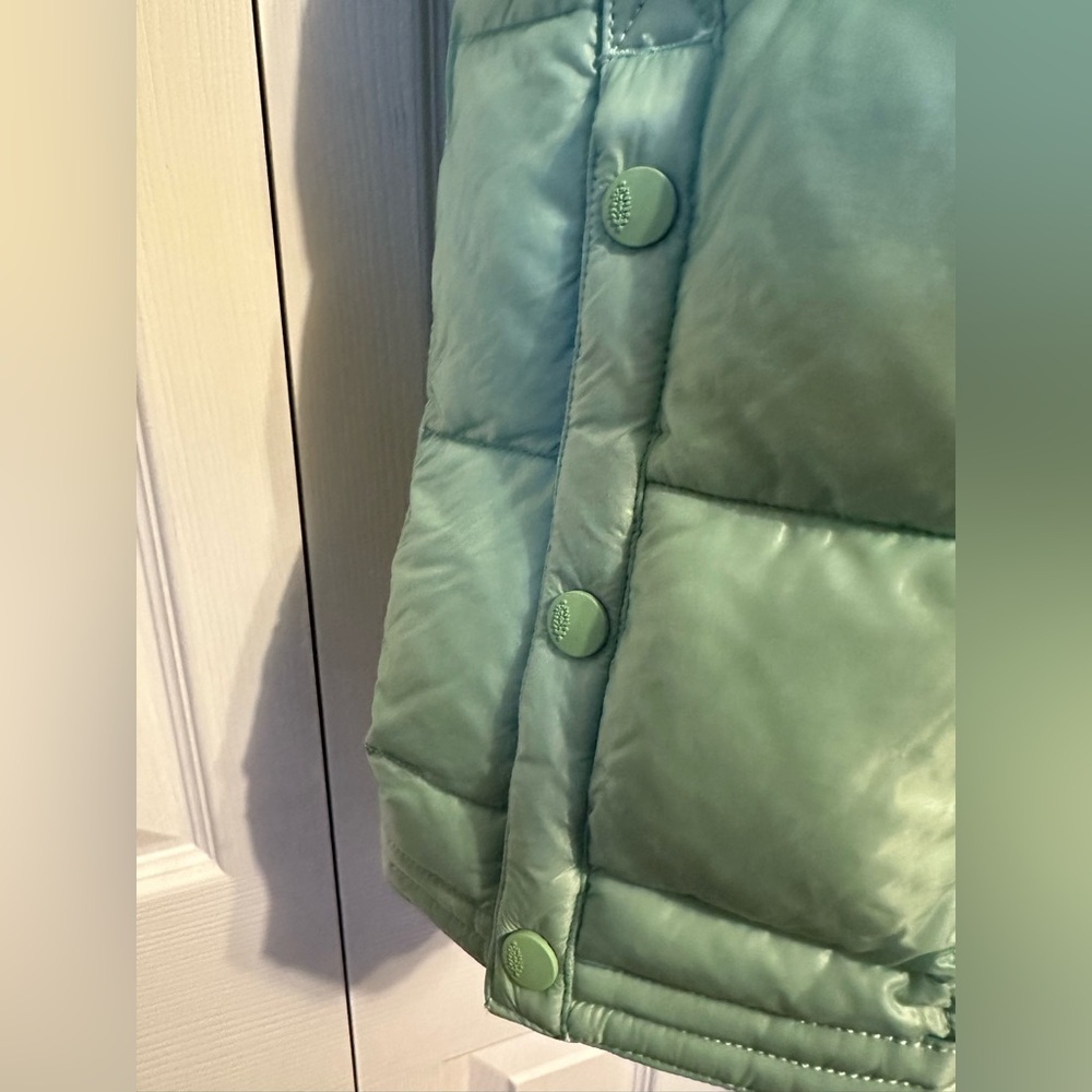 NWT Free People Movement Patricia Packable Poncho Puffer Light Green Small Med - Picture 15 of 15